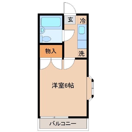 サンリバーの物件間取画像